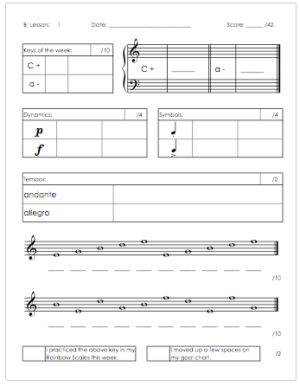 Theory Worksheets - Piano Stars PDF's