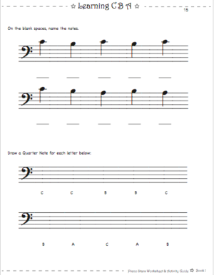 Theory Worksheets - Piano Stars PDF's