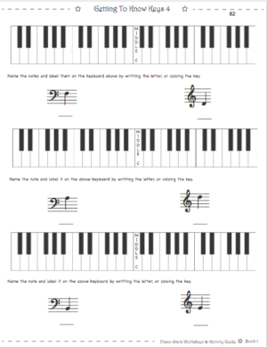 Theory Worksheets - Piano Stars PDF's